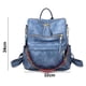 thumbnail image 2 of Mochila de moda para mujer, bolsos de diseño multiusos y bolso de hombro, bolso de viaje, con correa colorida, 2 of 5