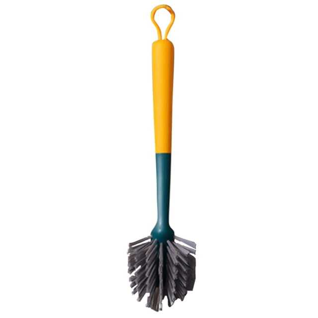 Kitchen Pot/Dish Washing Brush Set, Long Handle Soft Cup Brush, Board Brush, Shoe Brush, Window Scraper, Durable Plastic Material