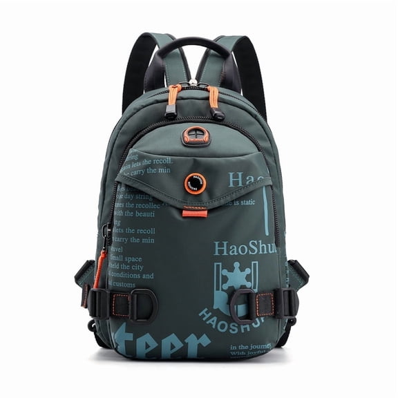 Waterproof nylon cross body bag,Camouflage
