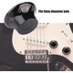 thumbnail image 5 of 4 perillas de control de volumen de tono de velocidad para accesorio de guitarra eléctrica (negro + dorado), 5 of 5