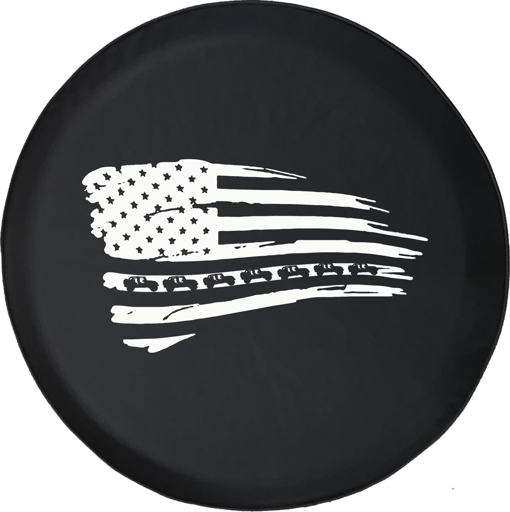 Black Tire Covers Tire Accessories for Campers, SUVs, Trailers