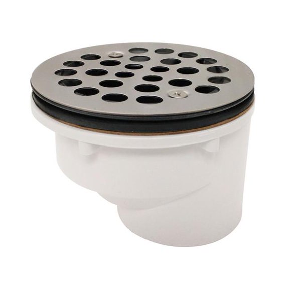 Keeney SD11PVCOFF Drain de Douche pour Tuyau de 2 Po. sch 40. PVC