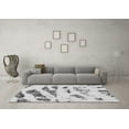 thumbnail image 3 of Ahgly Company Indoor Rectangle Abstract Gray Modern Area Rugs, 3' x 5', 3 of 4