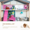 thumbnail image 5 of HUIANER 3 Sets Mini House Supply Tiny Accessories Baseball Bats Toys White, 5 of 7