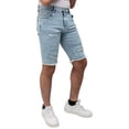 thumbnail image 3 of RAW X Men's Distressed Denim Shorts, Bleach, 30, 3 of 6