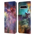 thumbnail image 1 of Head Case Designs Officially Licensed Cosmo18 Space Lagoon Nebula Leather Book Wallet Case Cover Compatible with Samsung Samsung Galaxy S10 5G, 1 of 6