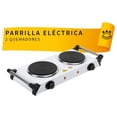 thumbnail image 4 of Parrilla eléctrica Iusa 2 quemadores de disco con asa blanco, 4 of 6