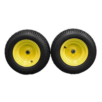 Antego 16x6.50-8 Tires & Wheels 4 Ply For Lawn Mower .75" Bearing (Set of 2)