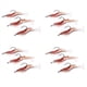 thumbnail image 1 of 12pcs 6cm / 3g Artificial Pesca Senuelo Camaron Bionico Suave Cebo Pesca Trasto Noctilucent Luminoso Realista con Gancho Rojo, 1 of 5