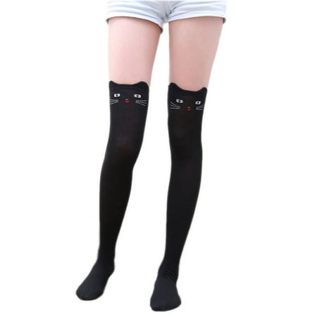 

YUUZONE Thigh High Socks for Women Cute Knee High Socks Over The Knee Warm Stockings