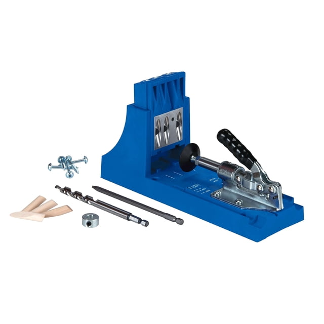 Plantilla con orificio de bolsillo KREG K4 ajustable de 1,27 a 3,81 cm de grosor