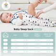 thumbnail image 4 of Saco de Dormir Infantil Castillo Encantador 18-24 Meses Algodón 100% TOG 0.5 Juego de 3, 4 of 7