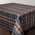 thumbnail image 1 of WAY TO CELEBRATE HARVEST PLAID FABRIC TABLECLOTH 60X102, 1 of 2