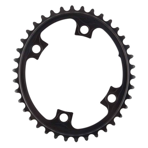 Absolute Black Chainring Absoluteblack Oval 110Mm 38T 4B 2X Black - ROV38/4BK