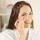 thumbnail image 5 of 2 uds aros de plástico para el cabello cabeza dentada aros antideslizantes para el cabello bandas para el cabello que combinan con todo decoración del cabello, 5 of 7