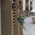 thumbnail image 4 of Muyoka Soportes de cesta colgante de Metal para jardín al aire libre, colgador de plantas montado en la pared, decoración de pared con gancho Muyoka Hogar, 4 of 7