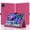 Rose red, variant on For DOOGEE U11/U11 Pro Tablet Case,DOOGEE 11 inch Tablet Case 2026,Protective Case with Handheld Strap, Easy to Hold, Stand Function, Multi-Angle