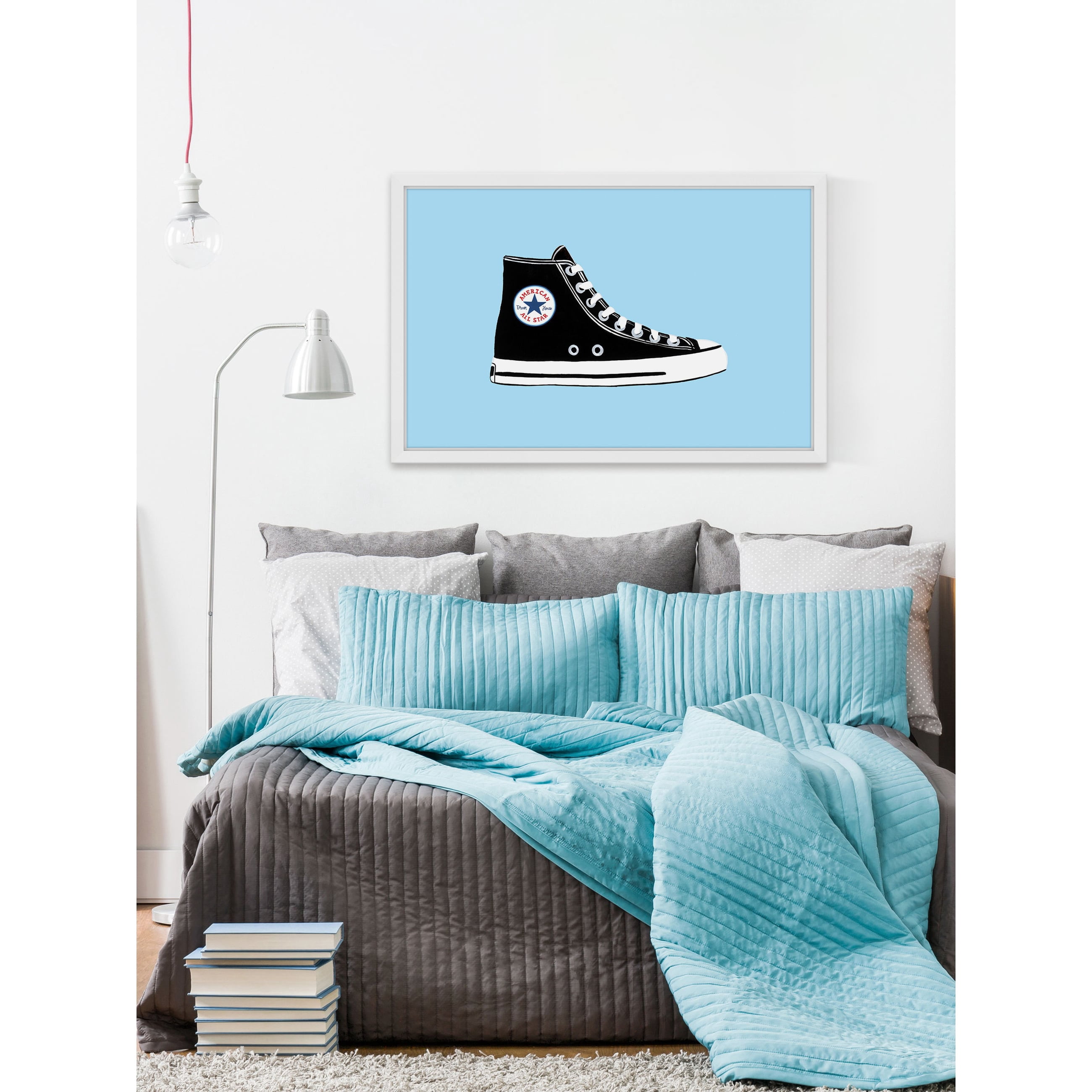 "Cool High Top" Framed Painting Print