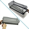 thumbnail image 4 of Floor Register Cover Trap, Floor Mesh Cover Screen for Home Filters 6-Packs(4X10 Inch 6-Pieces),6 x Vent Covers,Black, 4 of 6