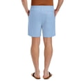 thumbnail image 2 of FEDTOSING Mens Textured Shorts 7" Casual Elastic Waist Drawstring Beach Summer Stretch Short with Pockets, 2 of 7