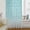 Blue, variant on Weeping Flowers Sheer Curtains 45 Inch Length, Light Filtering Voile Curtain Panel, Orange Spring Floral Botanical Art Aesthetics Rod Pocket Drapes Window Treatments for Living Room Bedroom 52"x45"