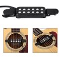 thumbnail image 1 of Pastilla de guitarra, pastillas de transductor clásicas, accesorios de pastilla de volumen eléctrico para guitarra acústica (1 pieza, negro) XianweiShao 8390605043345, 1 of 1
