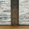 thumbnail image 3 of Boho Rug Washable Rugs Rug Rug Non Slip Kitchen Rugs Entry Rug Door Mat Floral Rug Bedroom Rug Vintage Oriental Area Rugs Entryway Rugs Indoor,Beige/Grey, 3 of 9