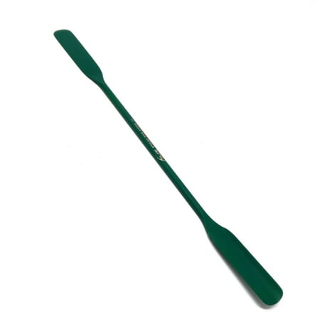 PTFE Coated Double Ended 6" Lab Scoop Spoon Half Round & Flat Spatula