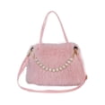 thumbnail image 4 of Bolso de Felpa para Mujer Jinwen Rosa para Hombro, 4 of 8