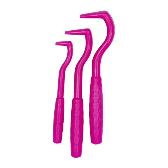 BESTSKY 3 Pcs Pet Tick Remover Tool,Ultra-Safe Tick Extractor for Dogs and Cats,Pain-Free Tick Removal,Pink