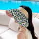 thumbnail image 3 of Sombrero de 56-58cm de circunferencia para mujer, sombrilla antiultravioleta de verano, sombrero protector solar, cubierta superior vacía, sombrero para el sol para la cara, sombrero para exteriores, 3 of 5