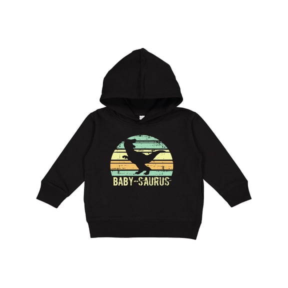 Inktastic Grunge Baby-saurus T-rex Toddler Hoodie