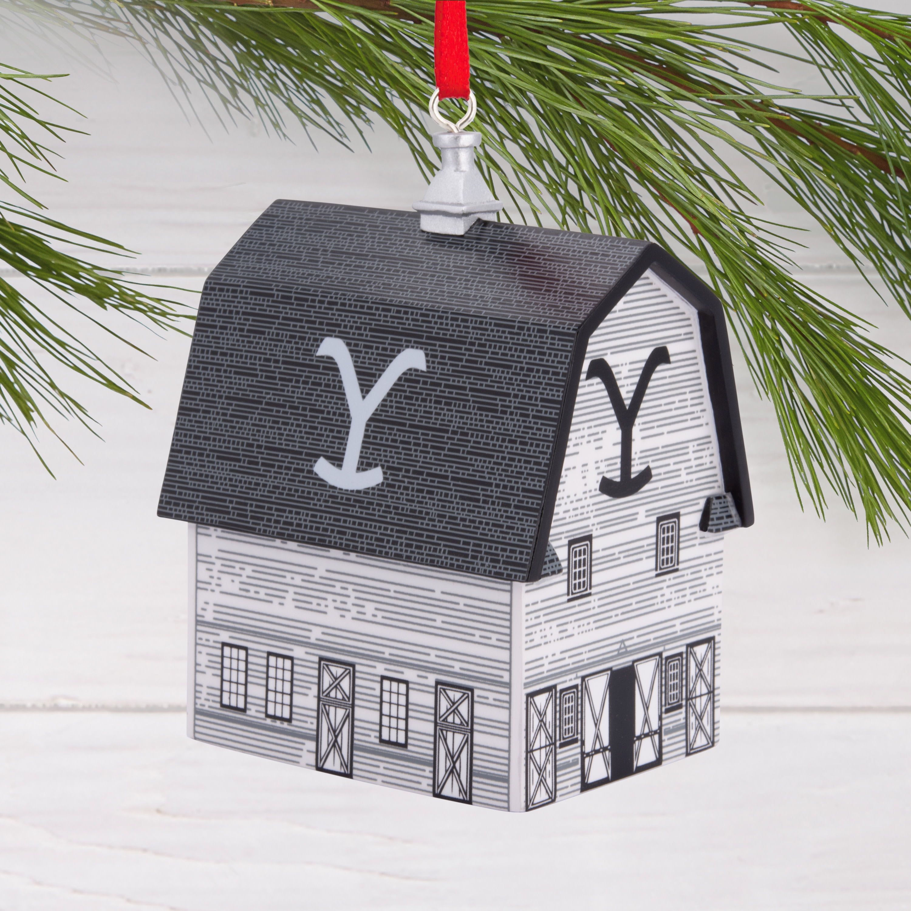Hallmark Yellowstone Dutton Ranch Christmas Ornament, 1 Count, 1 Count