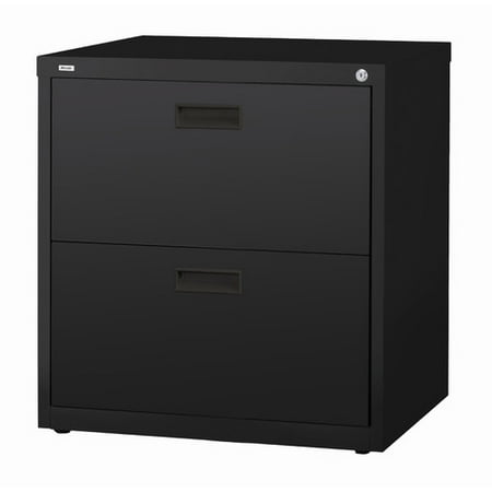 Hl1000 Series 30 Inch Wide 2 Drawer Lateral File Cabinet Black