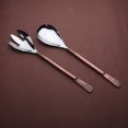 thumbnail image 2 of Celia Design 2-piece Copper Antique Salad Serving Set, 2 of 5