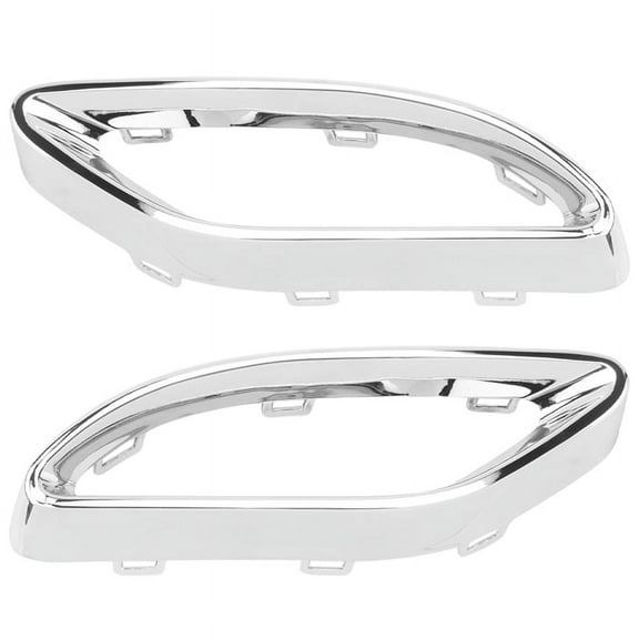 1 Pair Rear Exhaust Pipe Trim Bezel Fit for W177 a W238 E W205 C 2058852221,2058852321