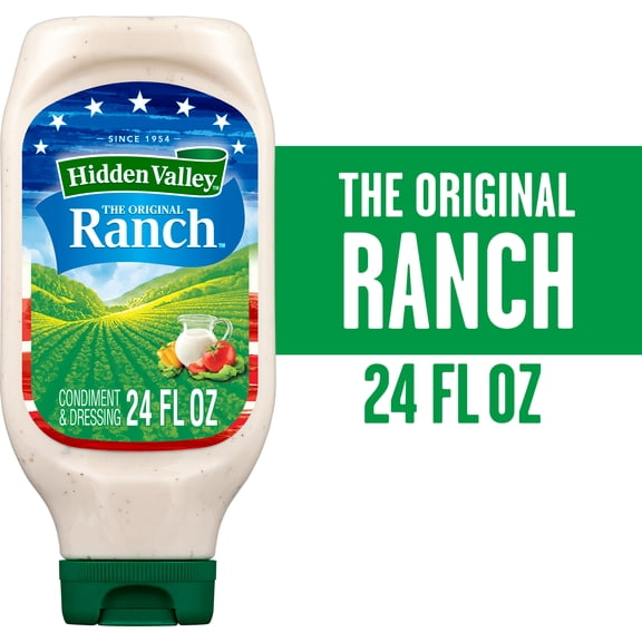 Hidden Valley Gluten Free Original Ranch Salad Dressing and Topping, 24 fl oz