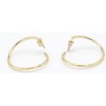 thumbnail image 1 of Banana Republic Pendientes de aro retorcidos para mujer, ,, 1 of 2