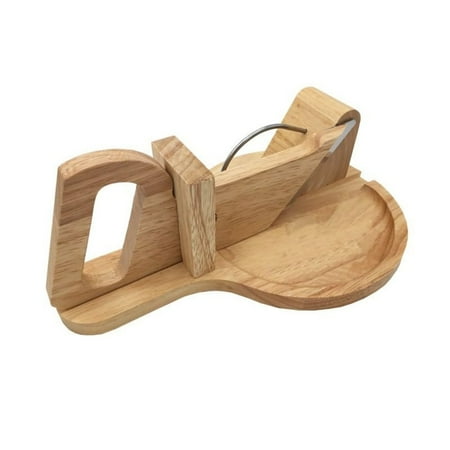 

Nksudet Vegetable Cutter Sausage Slicer Manual Wooden Charcuterie Meat Food Vegetable Cutter Slicer For Chorizo Pepperoni Goteborg Dry Sausage & Harder Cheeses Kitchen Slice