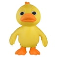 thumbnail image 3 of ORB Funkee Monkee Animalz Jumbo Squishy Rubber Duck Toy - Big 4.5 Pound Stretchy Yellow Duck - Large Squishy Stress Toy to Squeeze, Smush - Funny Collectible Splat Animal Fidget for Kids and Adults, 3 of 4