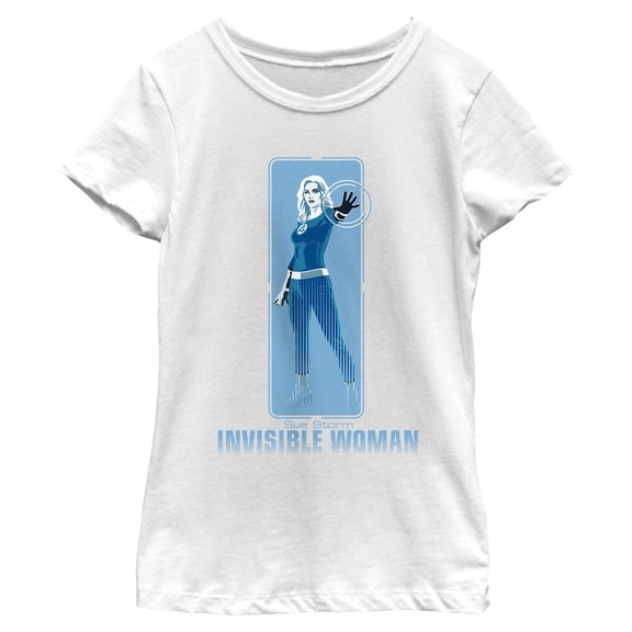 Girls The Fantastic Four: First Steps Invisible Woman Pose T Shirt