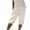 Beige, variant on TAGOLD Womens Summer Pants,Women's Solid Color Shorts Casual Women's Shorts Capris