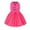 Hot Pink, variant on Girl Outfits Girls Clothing Sets Toddler Girls Princess Dresses Sleeveless Button Tops Sundress Tutu Skirts Outfit