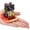 Black, variant on YAHHU Solar Powered Lucky Cat Black Welcoming Fortune Beckoning Cat Adorable Waving Arm 2.48 x 2.36 x 2.76 inches / 6.3 x 6 x 7 cm Home Car Decor Figurines Bring Wealth Health and Good Luck