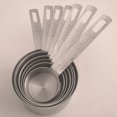 thumbnail image 3 of Measuring Cups, Stainless Steel Measuring Cups, Steel Measuring Cups 7 Pcs, 3 of 5