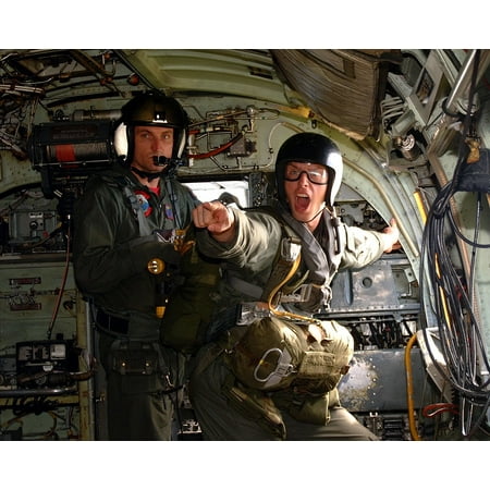 - LAMINATED POSTER Soldiers Jump Parachute Fighter Aircraft Aircraft Poster Print 24 x 36