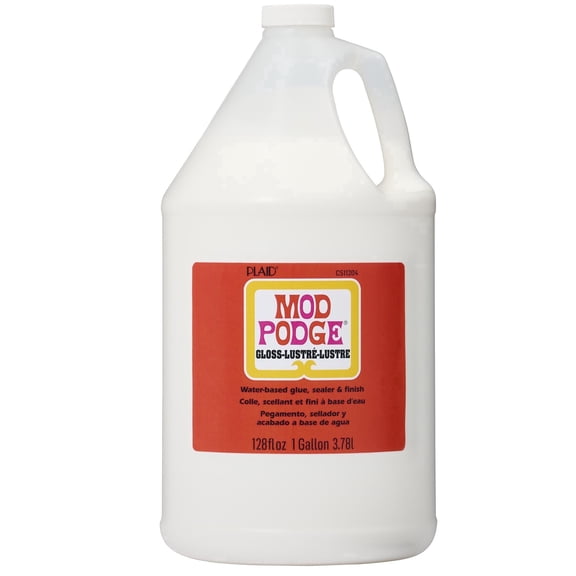 Mod Podge Sealer, Glue, and Finish, Gloss Finish, Clear, 32 fl oz