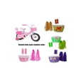 thumbnail image 5 of Childrens Bicycles Front Basket Handlebar Grip Streamer Plastic Bike Handlebar Wicker Basket Decoration for Girl, 5 of 11
