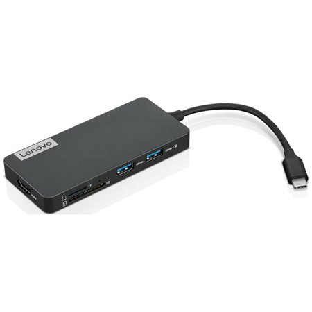 UPC: 0193638375913 | Restored Lnovo Usb-c 7-in-1 Hub – Docking Station – Usb-c – Hdmi – For Ideapad Slim 7 Carbon 14  K14 Gen 1  Yoga Duet 7 13  Yoga Slim 7 Carbon 14  7 Pro 16 (Refurbished)