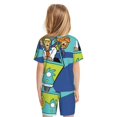 thumbnail image 3 of Saiise Scooby-Doo Ck 2-Piece Cozy Pamas For Little/Big Childern Short Sleeves Cool PJs Set Kid 2 Piece Pama Set-Small, 3 of 7